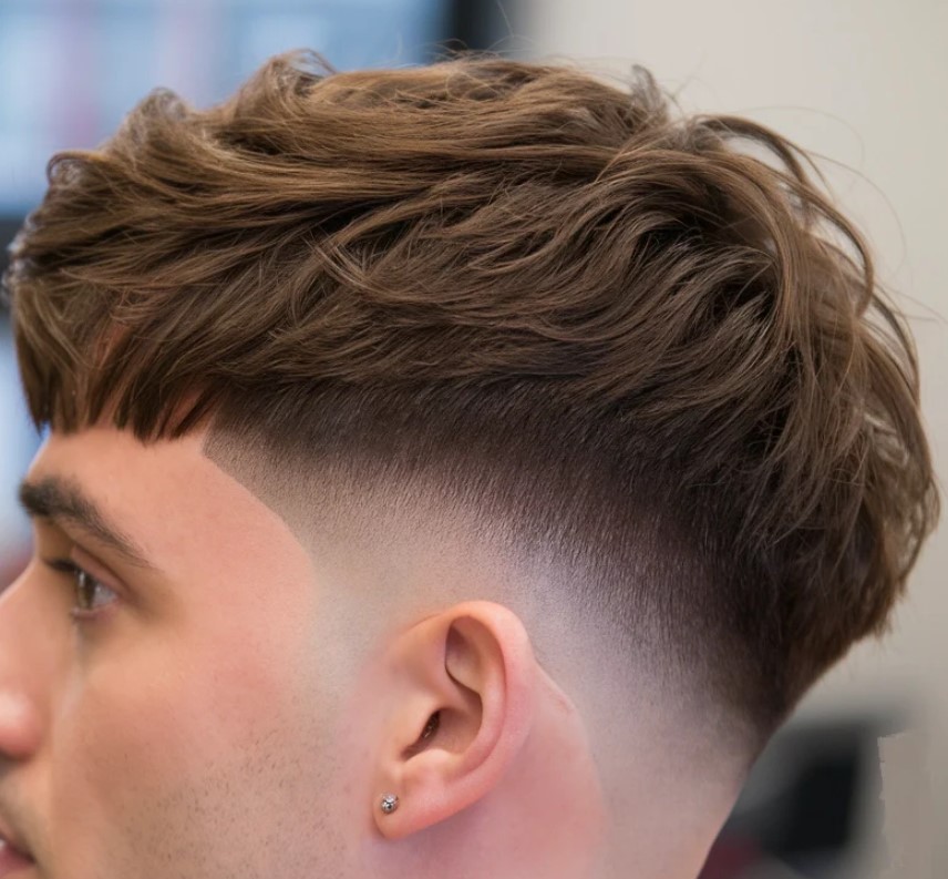 Mid fade V.O Lady Barber Utrecht